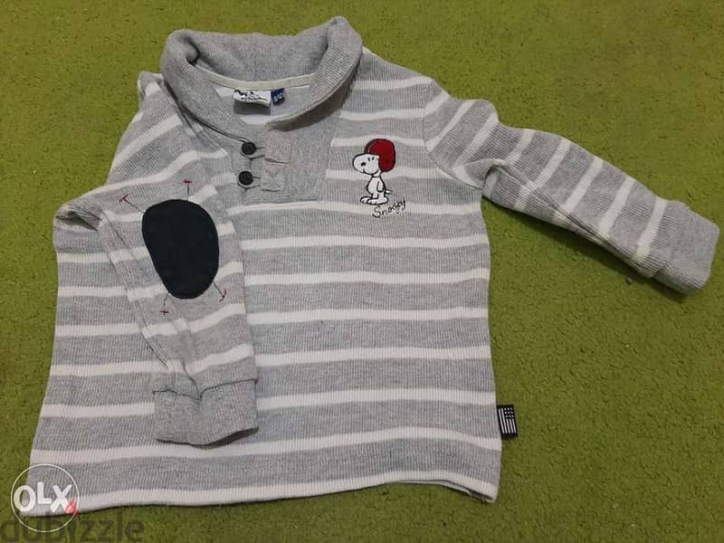 kids clothing; 9-12 months, top, blouse for kids boy 1