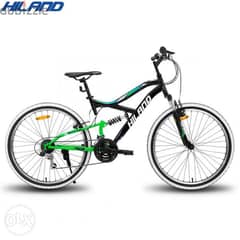 Hiland 26 Inch Frame Size Medium 16" Seat Tube Length Mountain Bike Bl