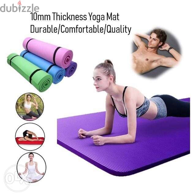 Yoga mat 1cm high Quality 1