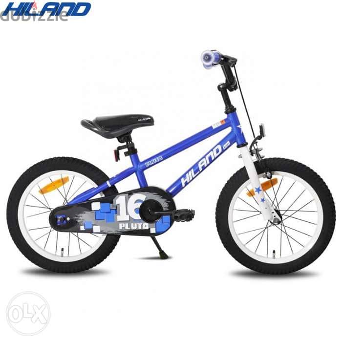 Hiland 16 Inch Kids Bike Blue 0