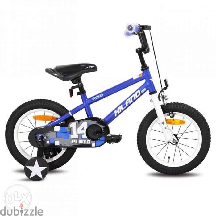Hiland 16 Inch Kids Bike Blue 1