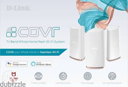 D-link covr tri band AC2200.2 pieces iphone samsung mac