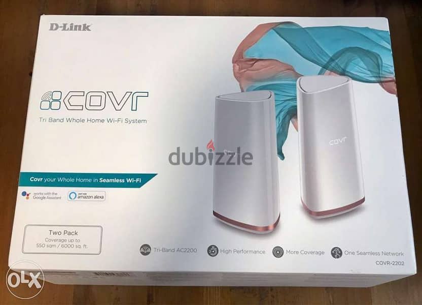 D-link covr tri band AC2200.2 pieces iphone samsung mac 1