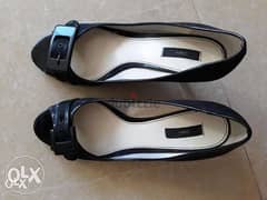 Zara classy black pumps- size 41 0