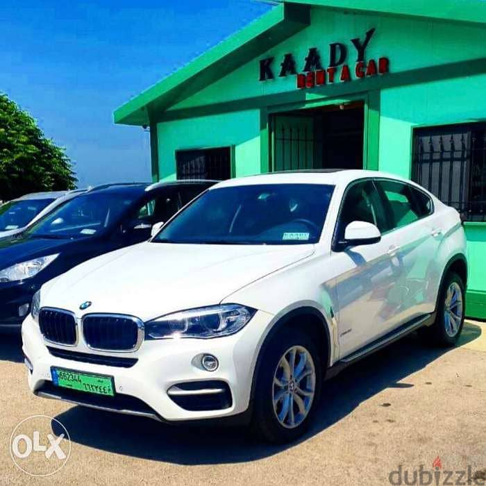 BMW X6 2016 for RENT (90$/day) 0