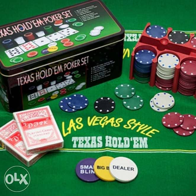 Texas poker chips set 200pcs 2