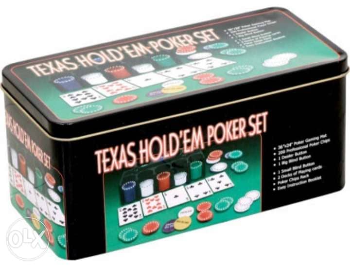 Texas poker chips set 200pcs 1