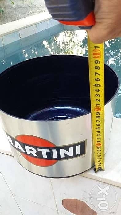 MARTINI ice barrel like new (30x20 cm) 4