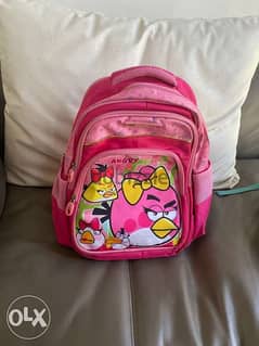 angry birds pink bag never used 0