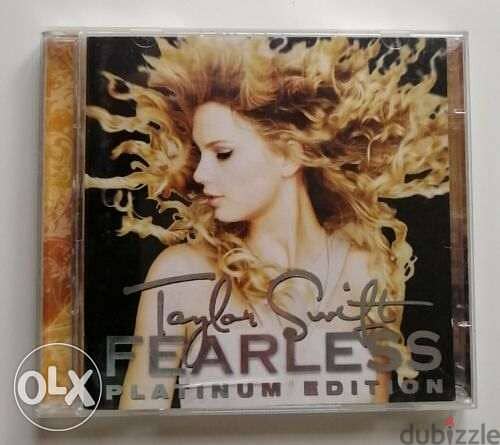 Taylor swift fearless platinum edition cd + dvd 0