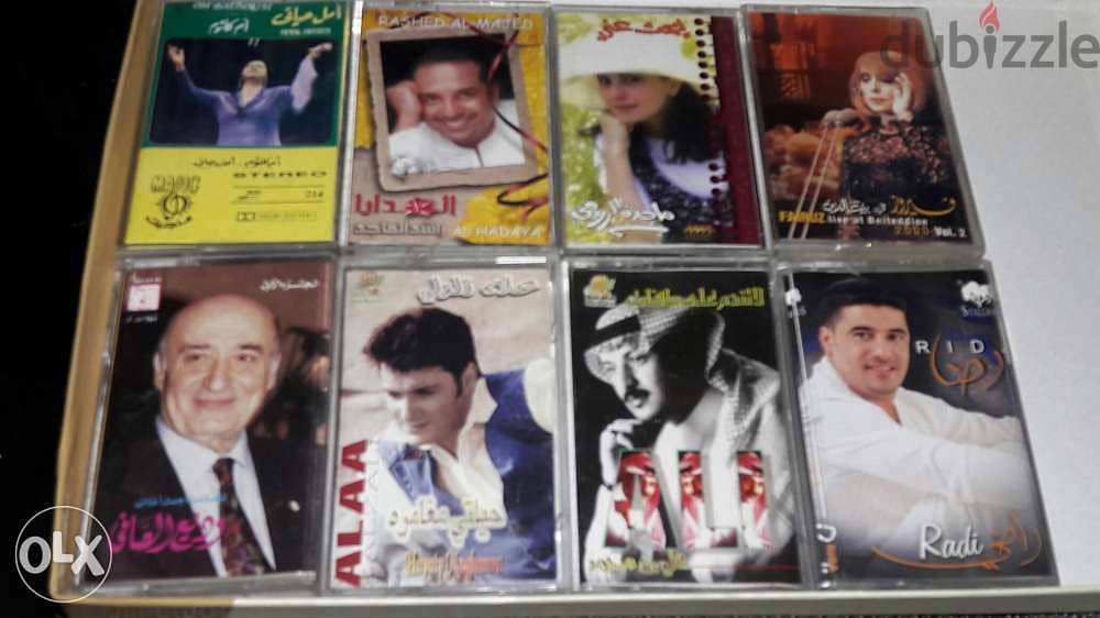 كاسيت كاسيتات عربية اصلية cassettes cassette arabic music 0