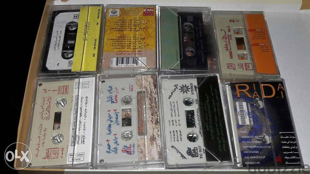 كاسيت كاسيتات عربية اصلية cassettes cassette arabic music 1