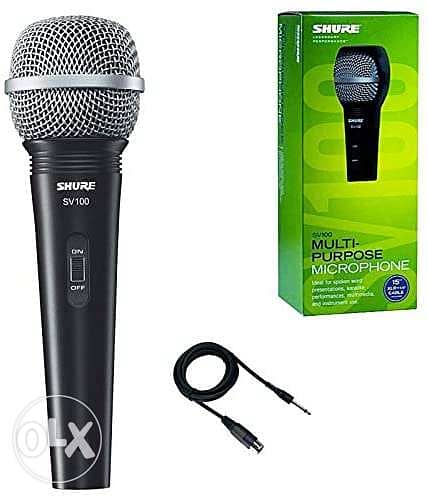 Shure SV100 Copy A dynamic microphone 0