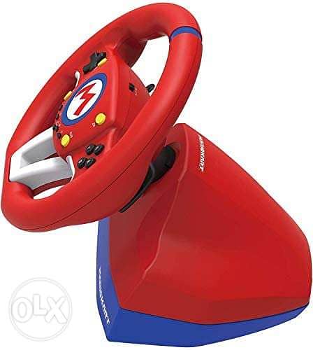 Nintendo Switch - HORI Mario Kart Racing Wheel Pro Mini - Red 3