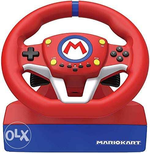 Nintendo Switch - HORI Mario Kart Racing Wheel Pro Mini - Red 4