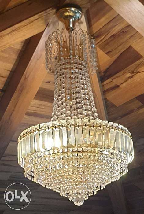 Crystal Chandeliers & Crystal wall and ceiling lamps! Brand new! 2