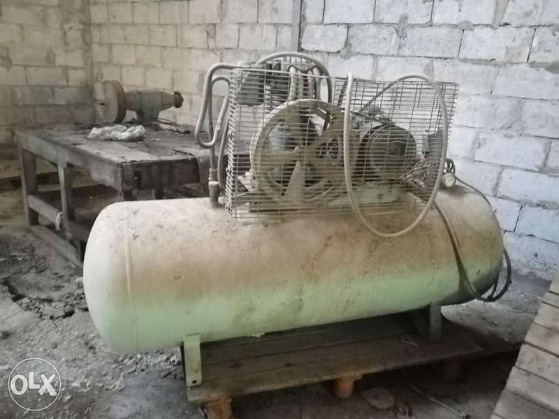 Italian Air compressor 500L 2