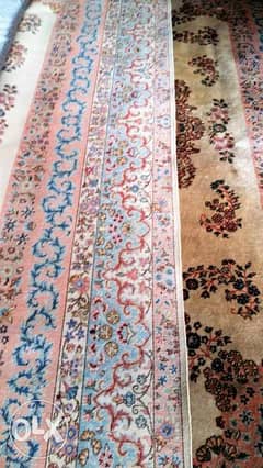 Persian Kerman hand knotted wool carpet