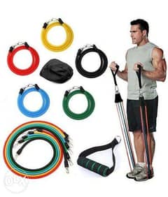 Power resistance bands. Latex tubes.
