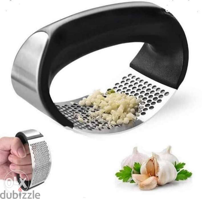 High quality stainless steel garlic masher 3