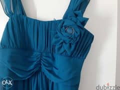 Royal blue evening dress XL