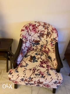 2 bergere chairs