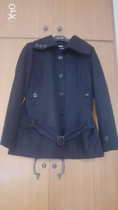 STREET ONE made in germany wool coat jacket large جاكيت طويل 4