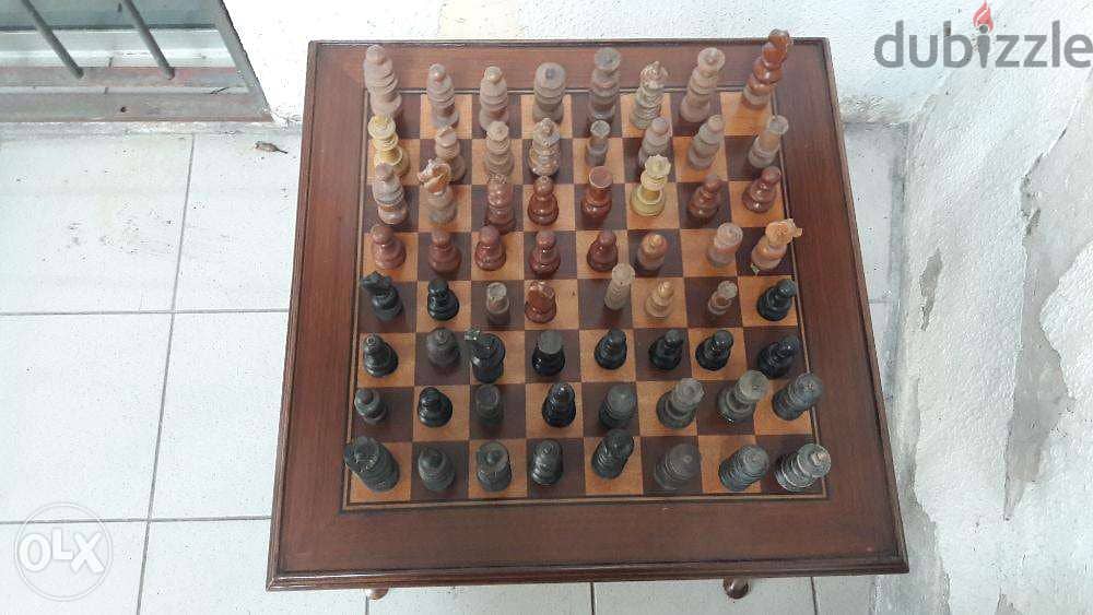 table d echecs antiqueطاولة شطرنج 1