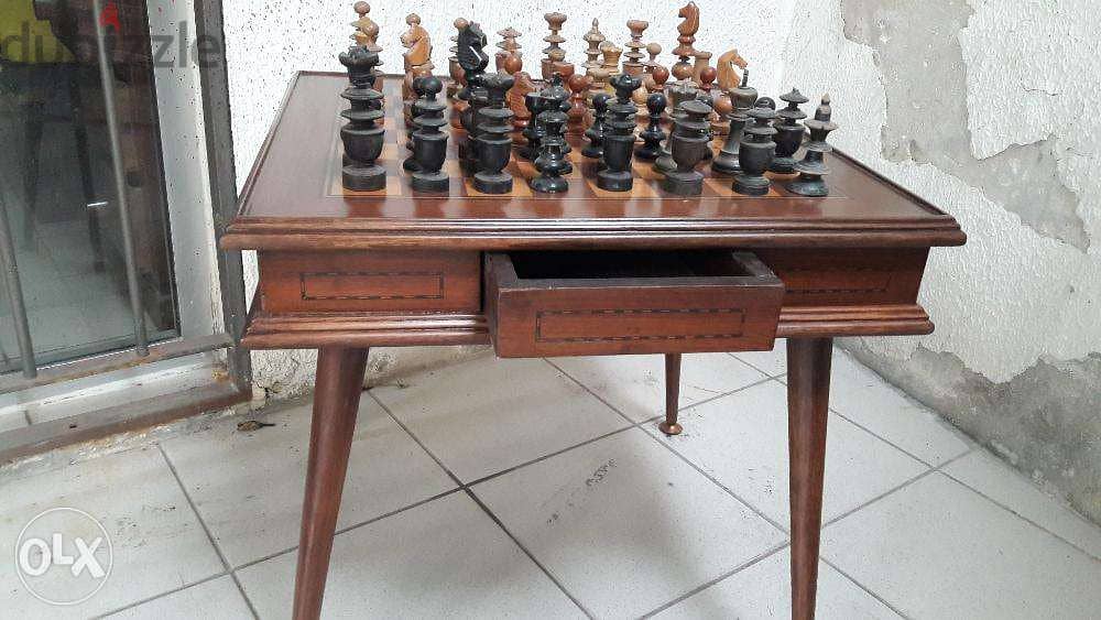 table d echecs antiqueطاولة شطرنج 3