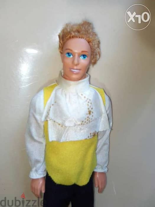 Prince ADAM BEAUTY &THE BEAST bendable legs still good doll=14$ 1