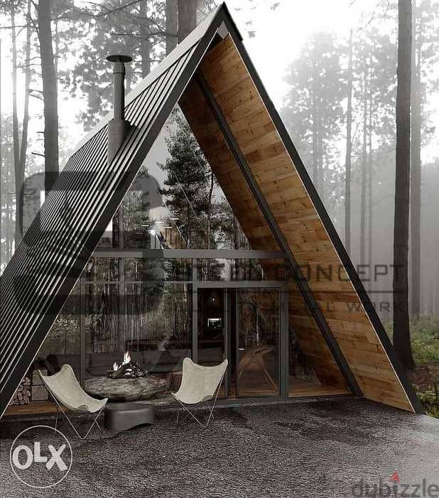Modern Customizable Prefabricated houses size and design that you like 0