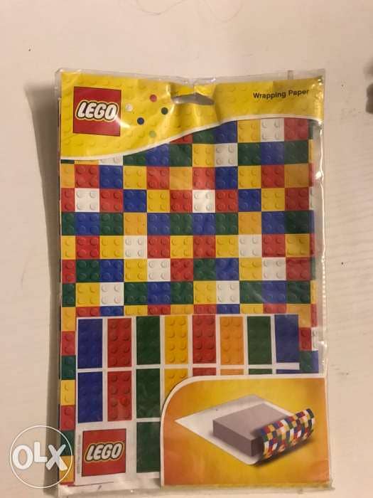 Wrapping paper lego 0