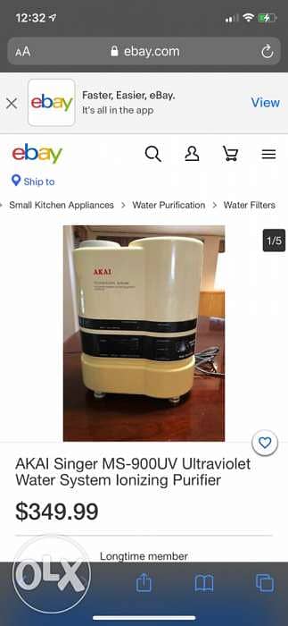 water filter electronic ionizer, normal price $300 . Now only $100