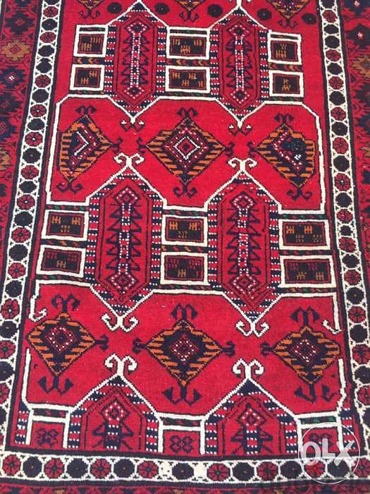سجاد عجمي. شغل يدوي صوف310/135. Persian Carpet. Tapis. Hand made 1