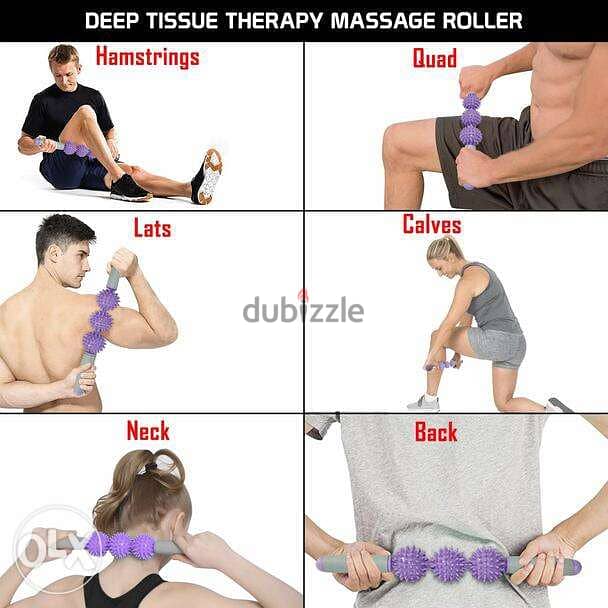 Gym Muscle Massage Roller Yoga Stick 2