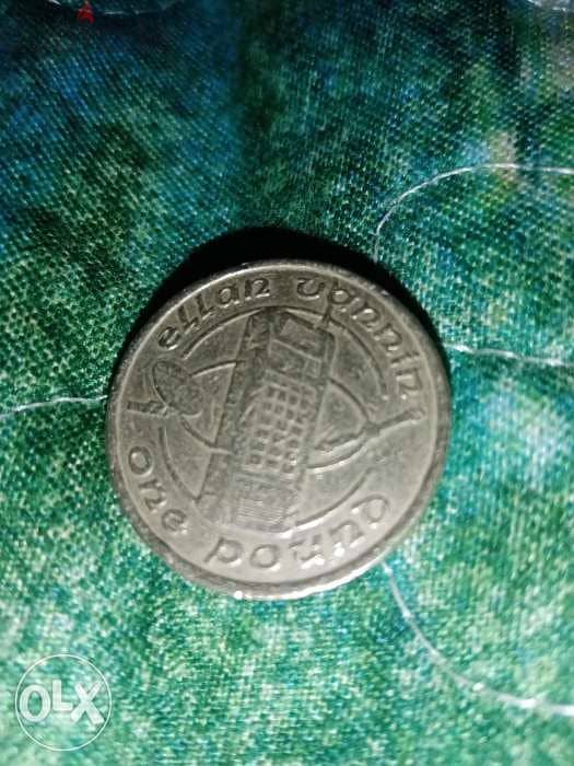 1 pound isle of man 1989 ellan vannin coin 3