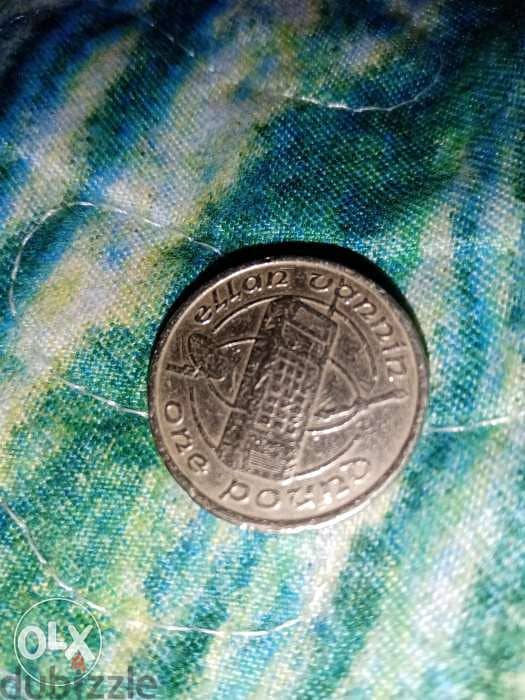 1 pound isle of man 1989 ellan vannin coin 5