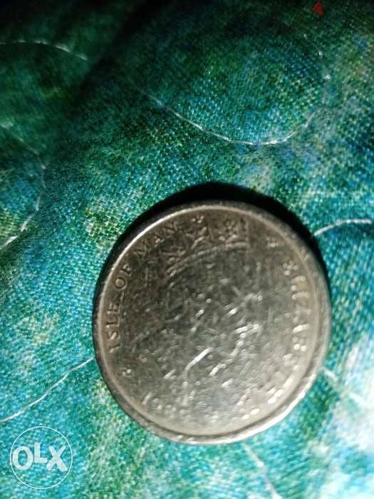 1 pound isle of man 1989 ellan vannin coin 7