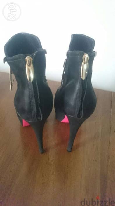 Boot high heels black 2