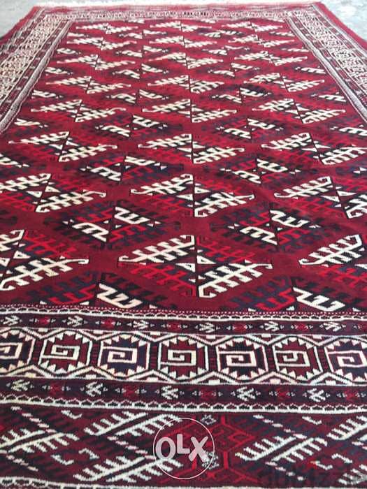 سجاد عجمي. شغل يدوي صوف335/220. Hand made. persian carpet. tapis 4