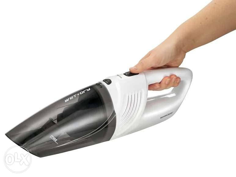 silvercrest مكنسة تشيرج يدوية hand vacuum cleaner rechargeable 3