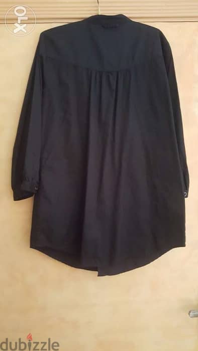 PHOBIA cotton black shirt top medium قميص 1