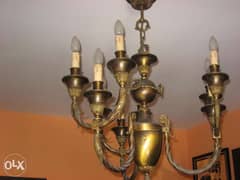 تريا نحاس copper / chandelier antiquité