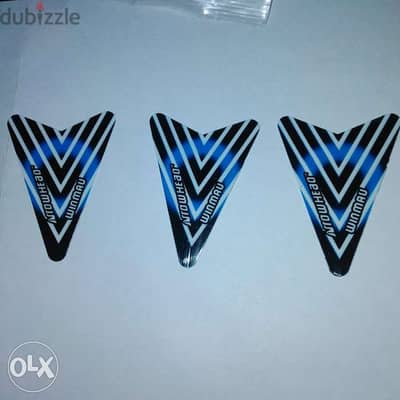 Slim 2d darts flights