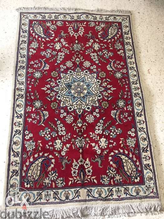سجاد عجمي . شغل يدوي صوف120/190. persian carpet. tapis. Hand made 1