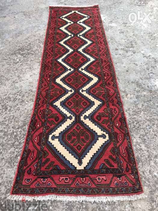 سجاد عجمي. همدان285/90. persian carpet. tapis. Hand made 1