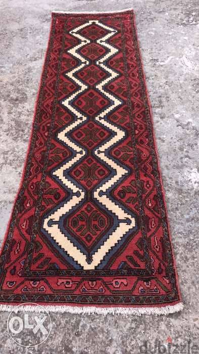 سجاد عجمي. همدان285/90. persian carpet. tapis. Hand made 4