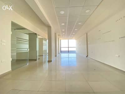 A 115 sqm offices for rent in Jounieh with a seaview