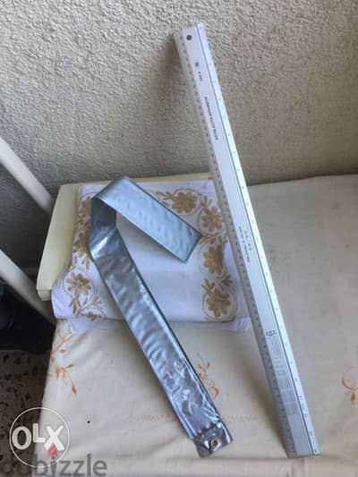 Aluminum Ruler - 60 cm - مسطرة ألومنيوم