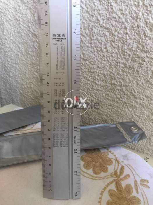 Aluminum Ruler - 60 cm - مسطرة ألومنيوم 2